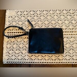 Steve Madden Black Wristlet Clutch